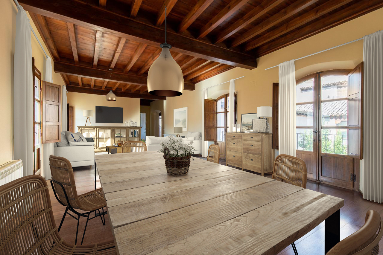 Espectacular Casona Renacentista en Toledo. Estancia de la familia de El Greco